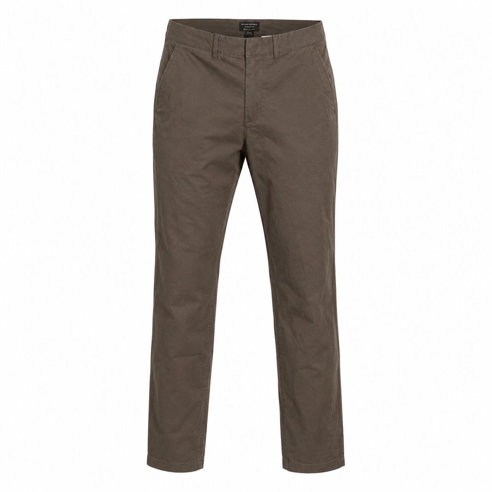 J Crew 484 Slim Fit Stretch Chino Pants Mens 30x30 Brown Khaki Casual Old Money